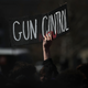 A student holds up a sign during a gun control rally at the U.S. Capitol last March, held after the Parkland school shooting